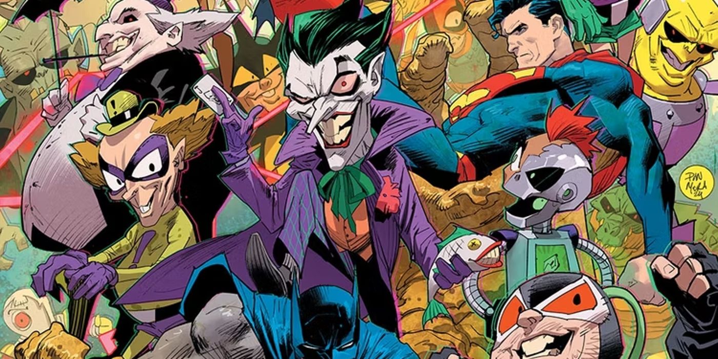Darkseid-Mite, Joker-Mite, Bane-Mite: el equipo de supervillanos más adorable de DC se reúne en una portada caótica