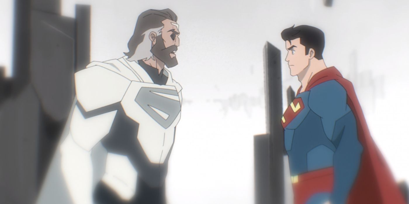 Clip de primer vistazo de la temporada 2 de Mis aventuras con Superman: Jor-El se burla de la llegada de otro kryptoniano