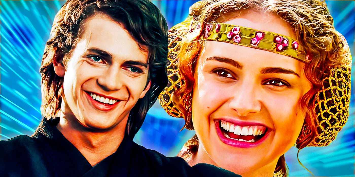 El increíble arte de Star Wars convierte a Anakin y Padmé en la versión de ciencia ficción de Romeo y Julieta