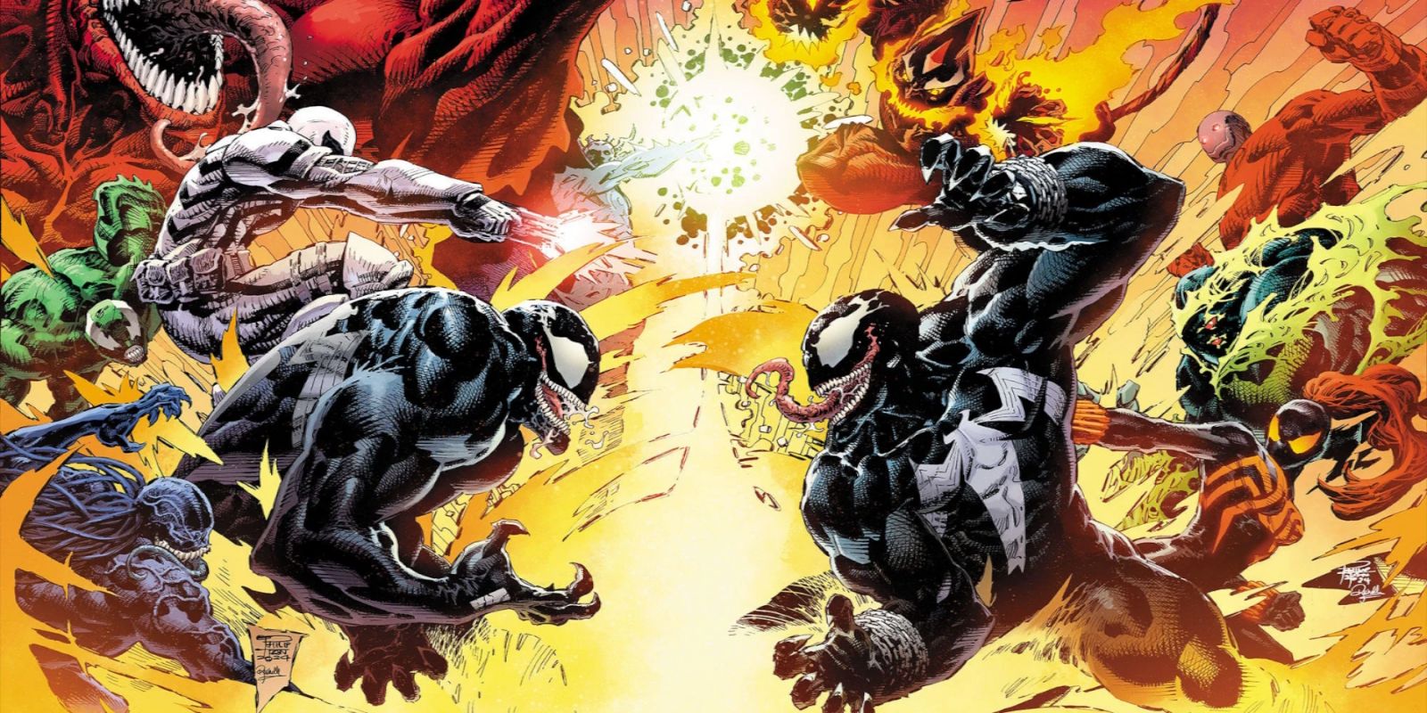 "Last Venom Standing": VENOM WAR decidirá sobre el primer anfitrión oficial del simbionte, mientras Eddie Broke lucha contra su hijo