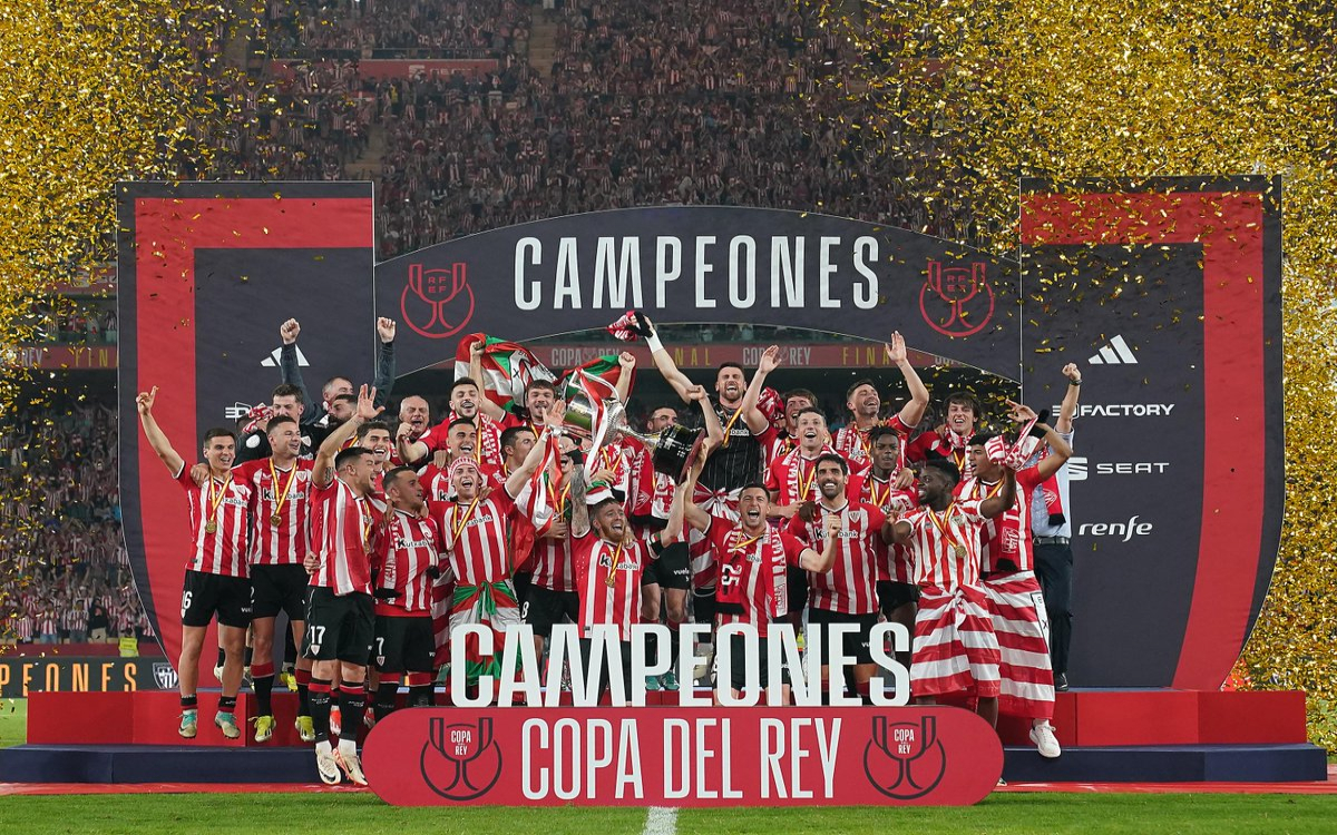 Athletic Club levanta la Copa del Rey número 24 de su historia | Video