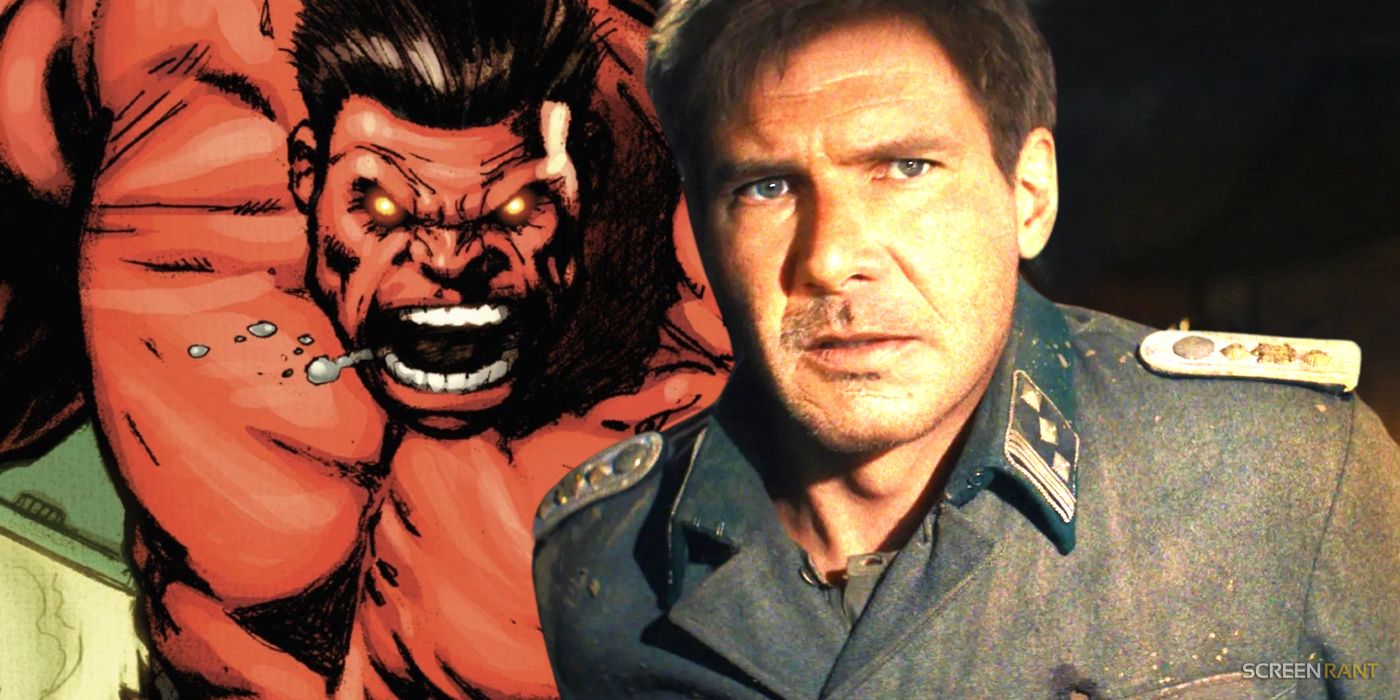 Captain America: Brave New World Merch parece revelar el disfraz de Hulk rojo y el nuevo halcón de Harrison Ford