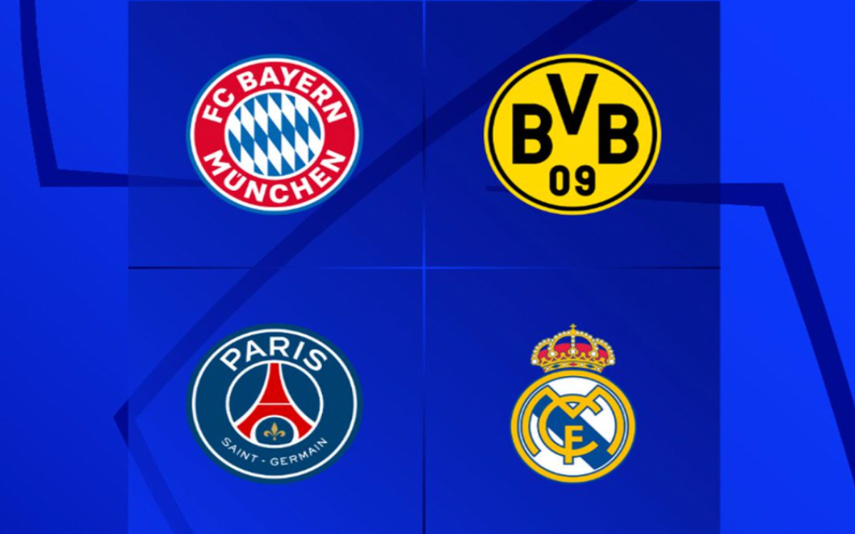 Champions League: Así se jugarán los encuentros de Semifinales