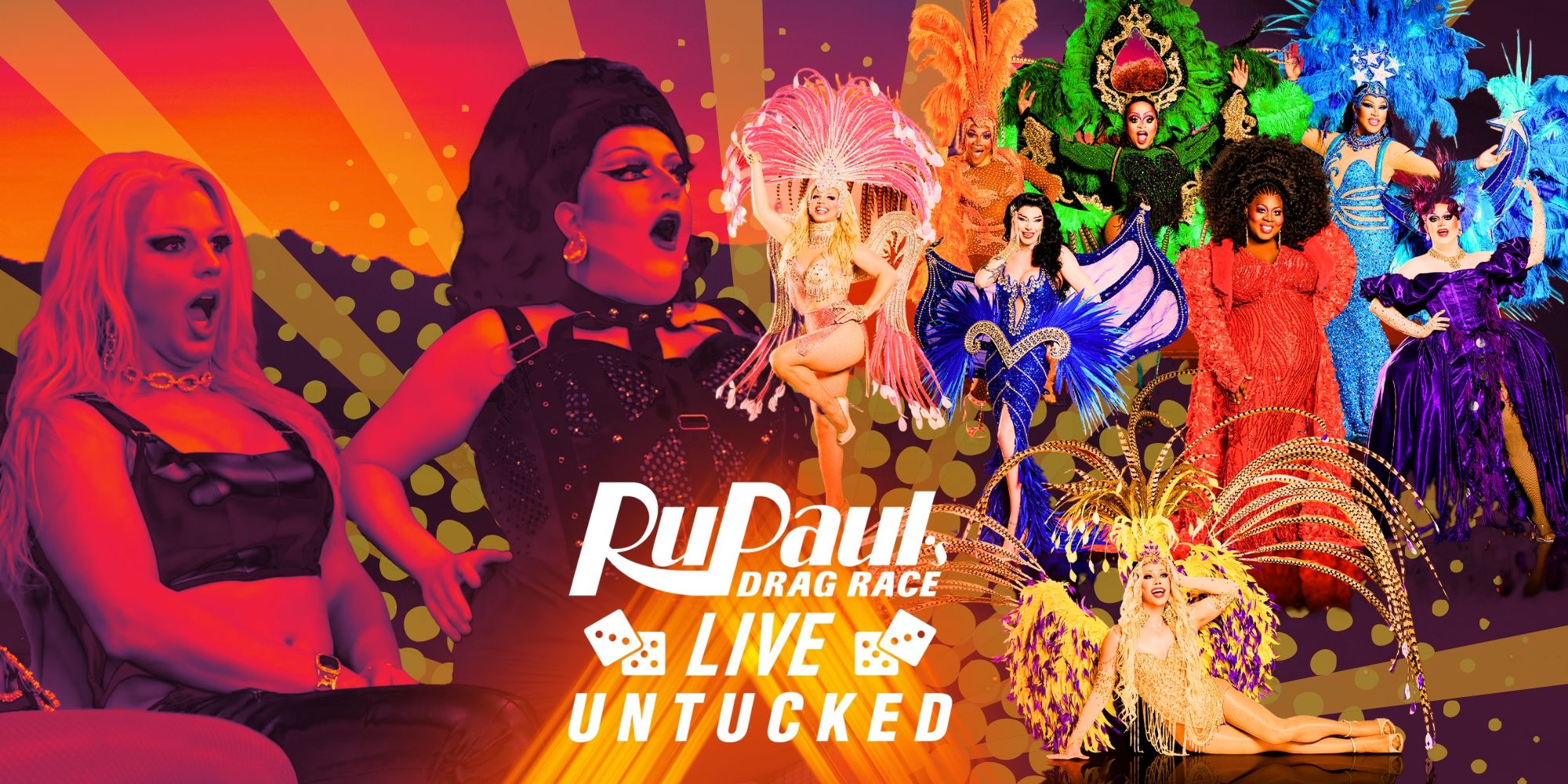 El tráiler untucked de RuPaul's Drag Race Live revela que los concursantes anteriores crearon una tonelada de drama en Las Vegas
