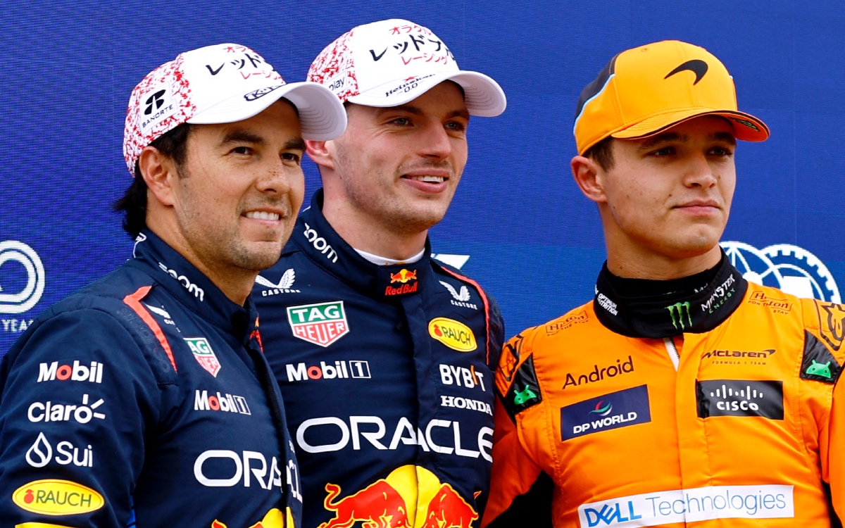 F1:  Max y 'Checo' arrancarán desde la primera fila en Japón | Clasificación