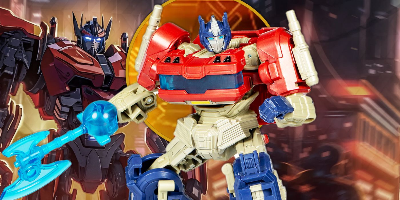 Hasbro revela la figura de acción de Optimus Prime inspirada en Transformers One