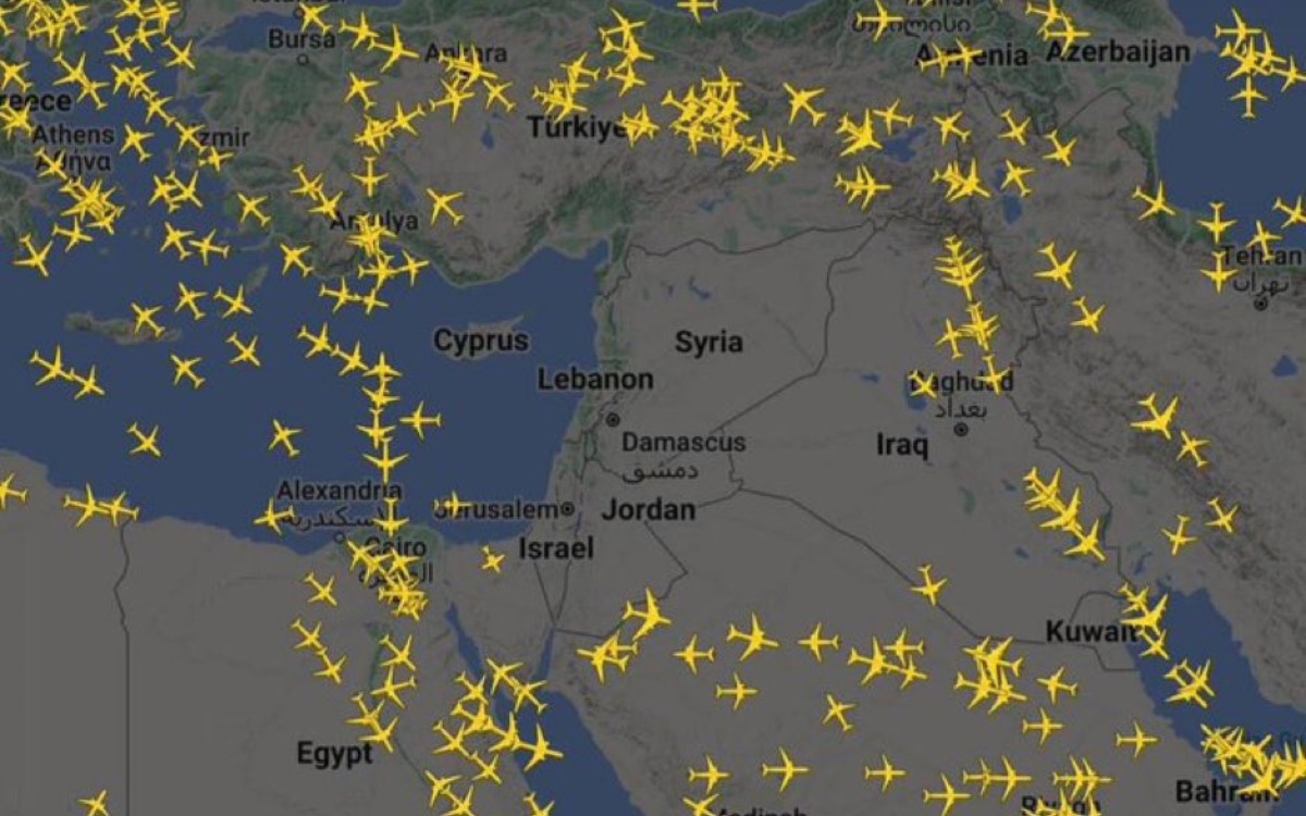Jordania cierra temporalmente su espacio aéreo tras ataque de Irán contra Israel