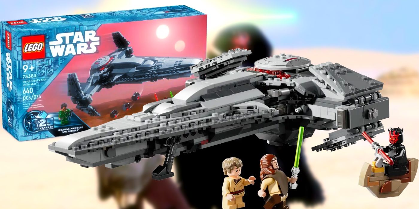 LEGO revela un nuevo modelo de infiltrado Sith, celebrando los 25 años de Darth Maul (y una figura extra)