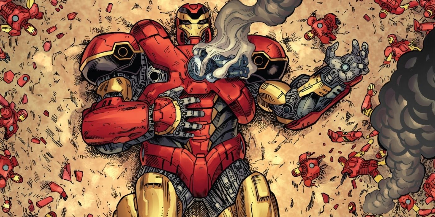 La armadura más poderosa de Iron Man es una metáfora secreta de su rivalidad con [SPOILER]