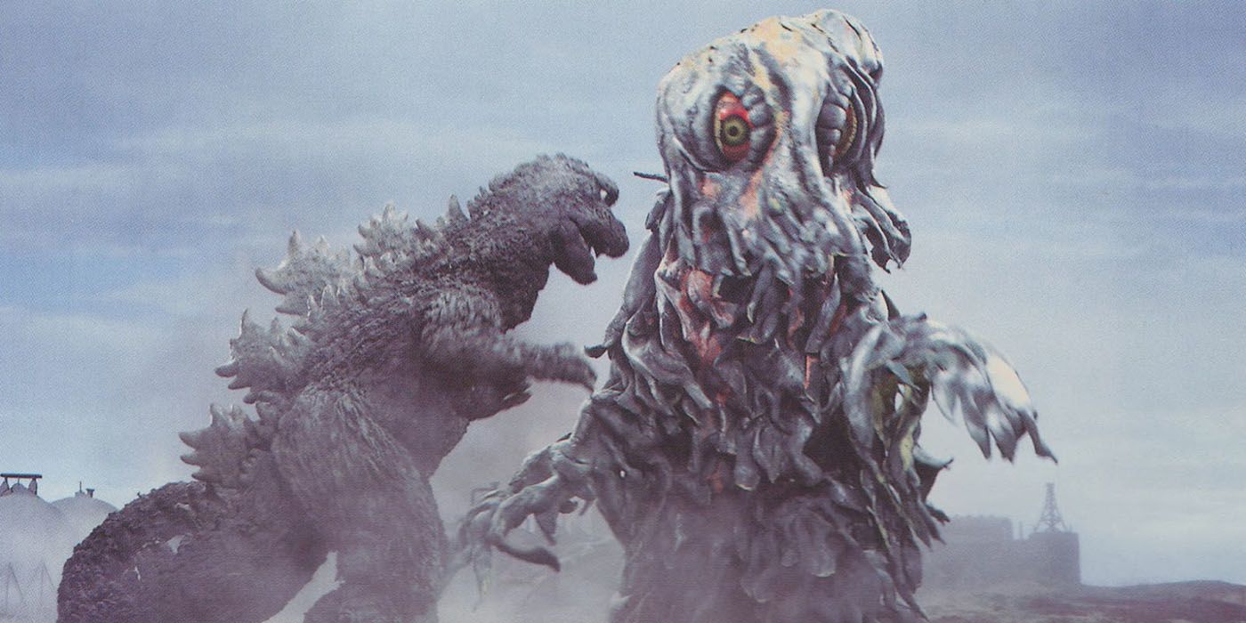 Godzilla lucha contra Hedorah en Godzilla contra Hedorah.