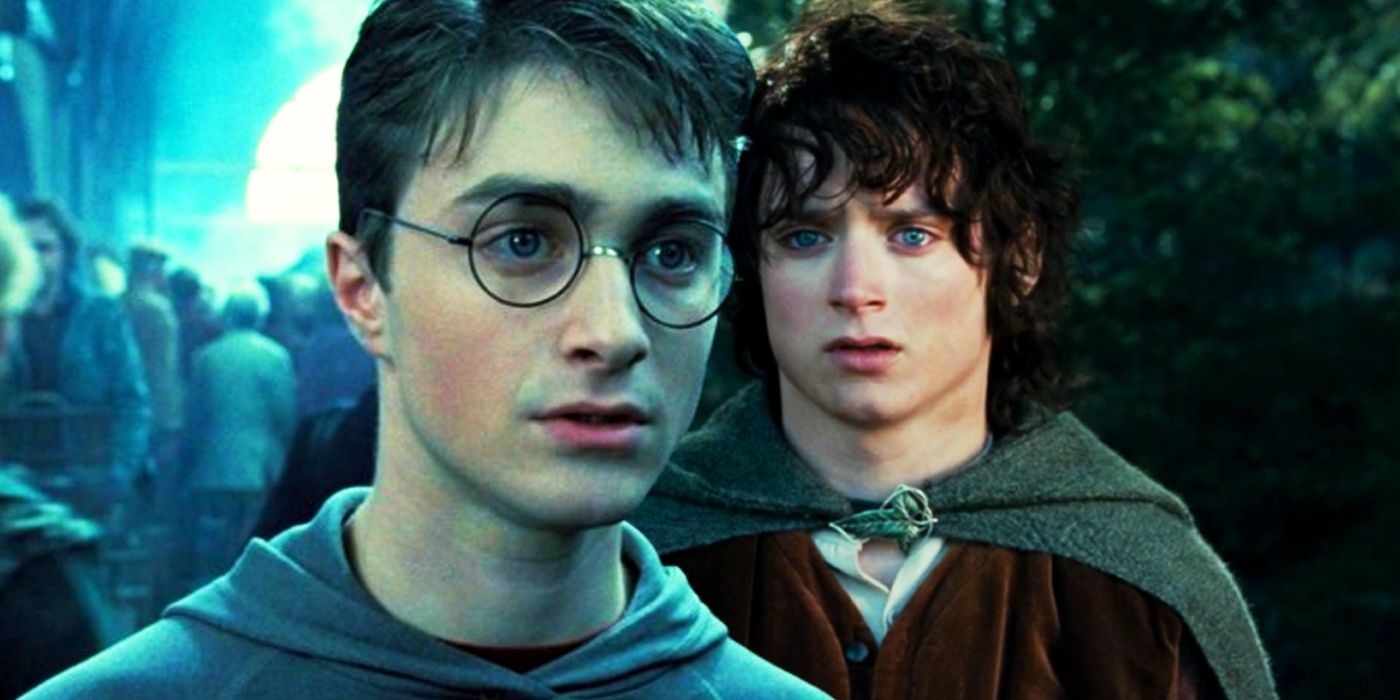 Los actores de Harry Potter se convierten en personajes del Señor de los Anillos en un arte cruzado