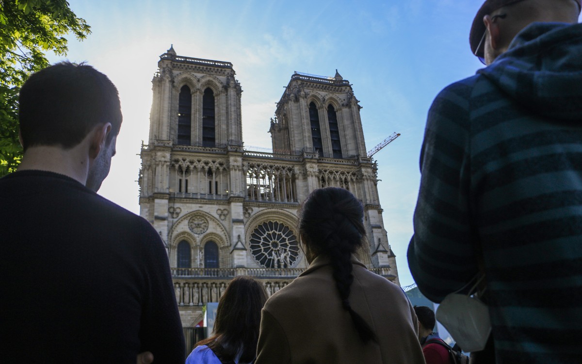 Notre Dame, a punto de reabrir a cinco años del incendio