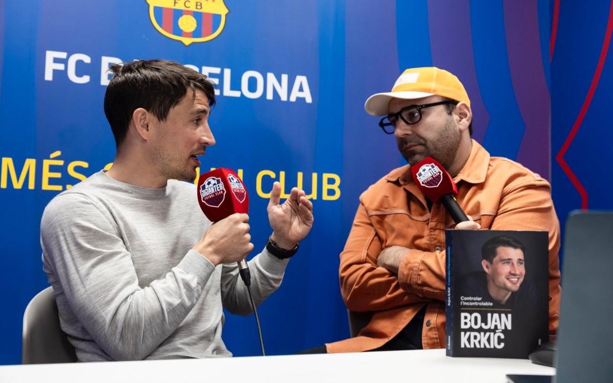 Presenta Bojan Krkic, ex futbolista del Barsa, su libro: 'Controlar lo incontrolable'