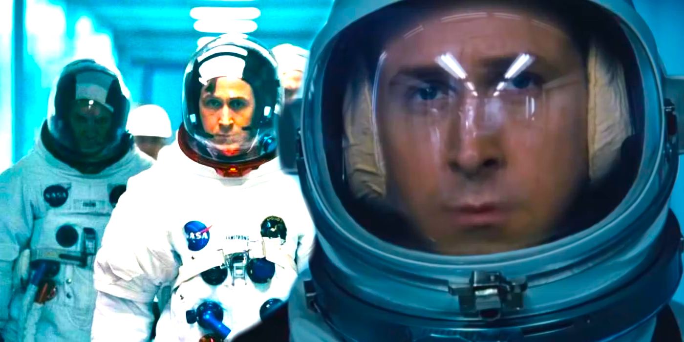 Ryan Gosling como Neil Armstrong en El primer hombre