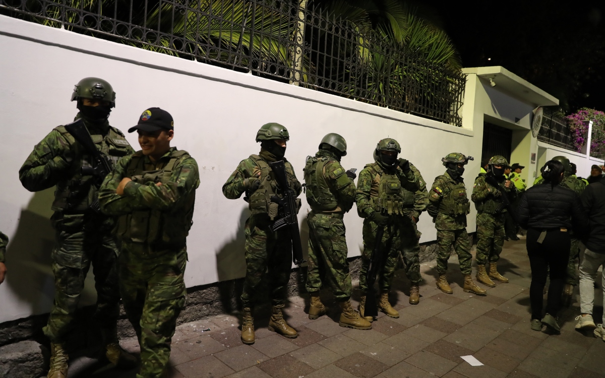 Rusia expresa ‘extrema inquietud’ por asalto de Ecuador a embajada de México