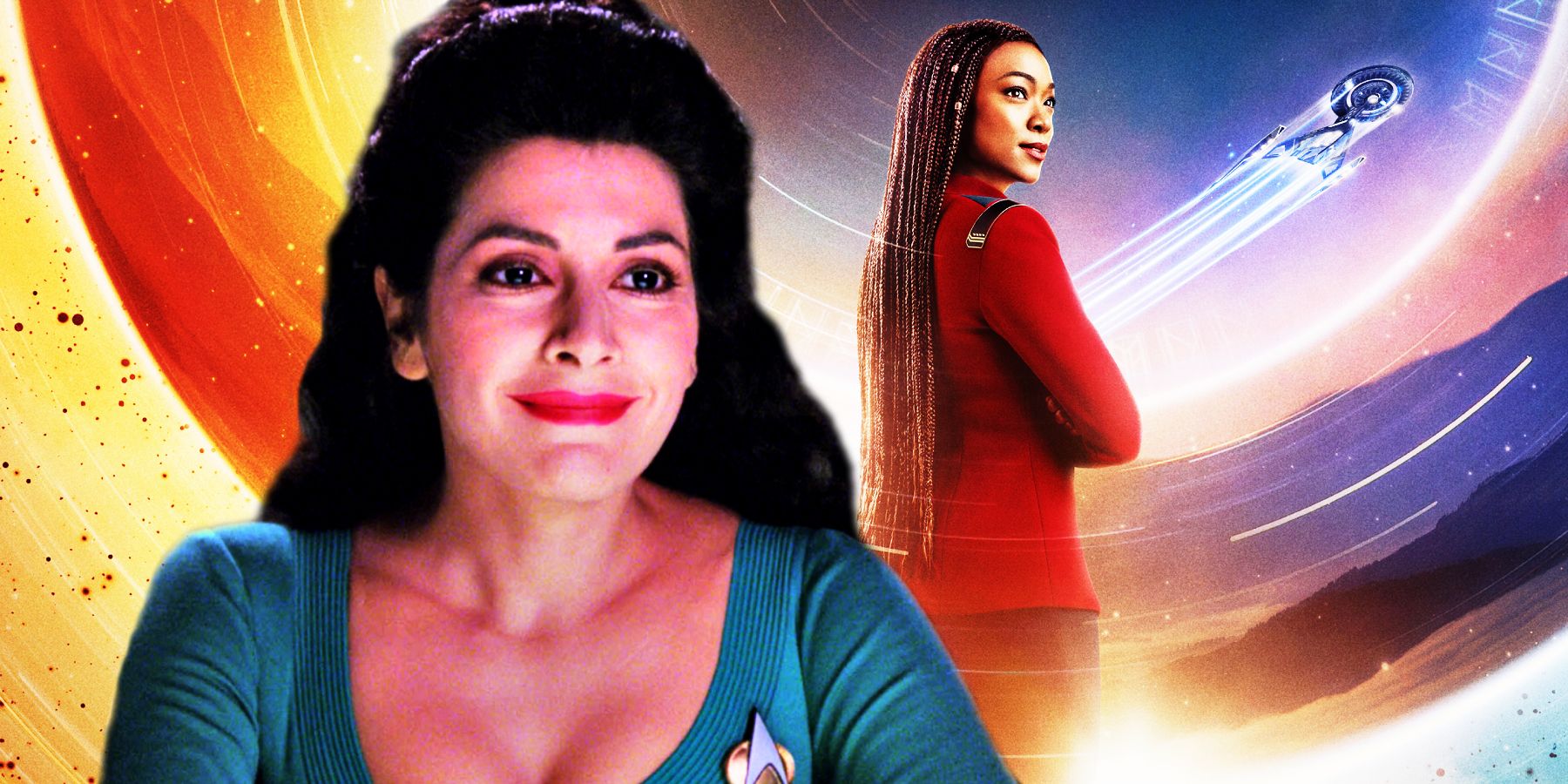 Star Trek: Discovery El betazoide de la temporada 5 es un tributo a la consejera Troi de Marina Sirtis