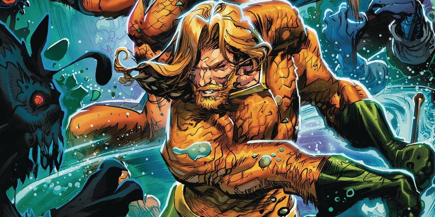 El nuevo traje blindado de Aquaman es una versión genial de su rediseño incondicional de los 90