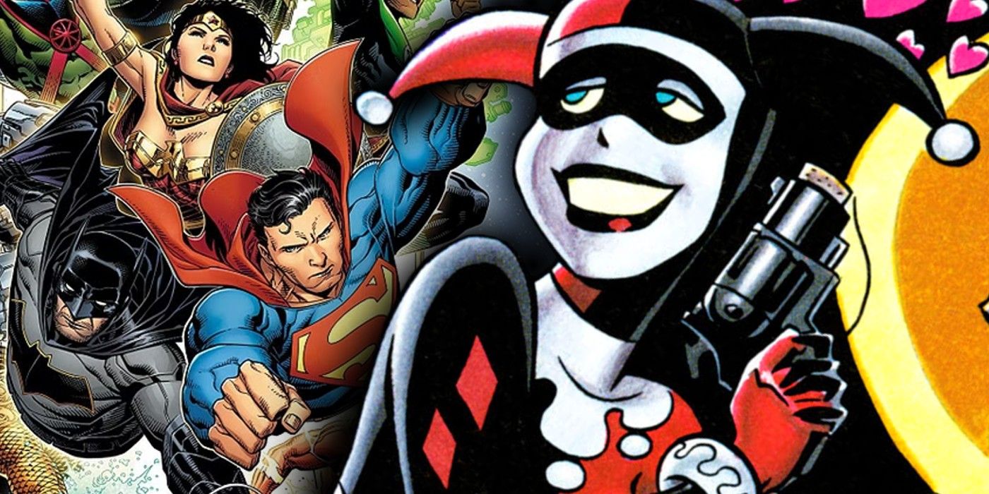 Lo sentimos, Poison Ivy: Harley Quinn tiene literalmente ojos de corazón para un héroe de la Liga de la Justicia