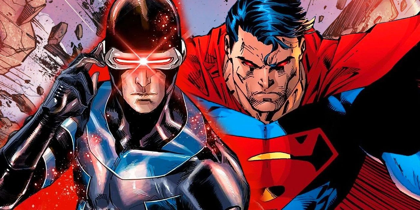 Cíclope y Superman se combinan como ‘Clark Summers’ en Genius Amalgam Fanart