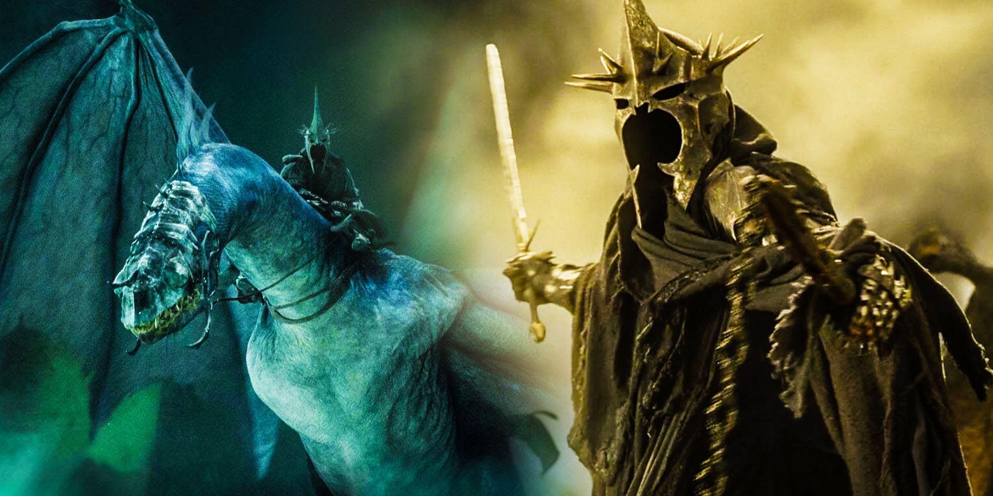 lord of the rings nazgul ring wraiths fell beast