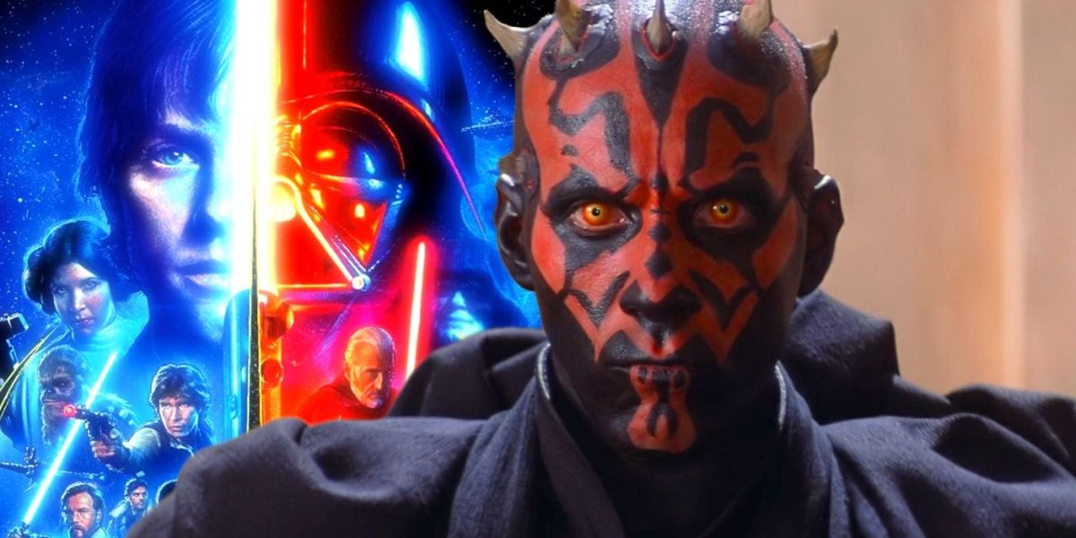 Darth Maul SALVÓ la galaxia mucho antes de la amenaza fantasma (Sí, de verdad)