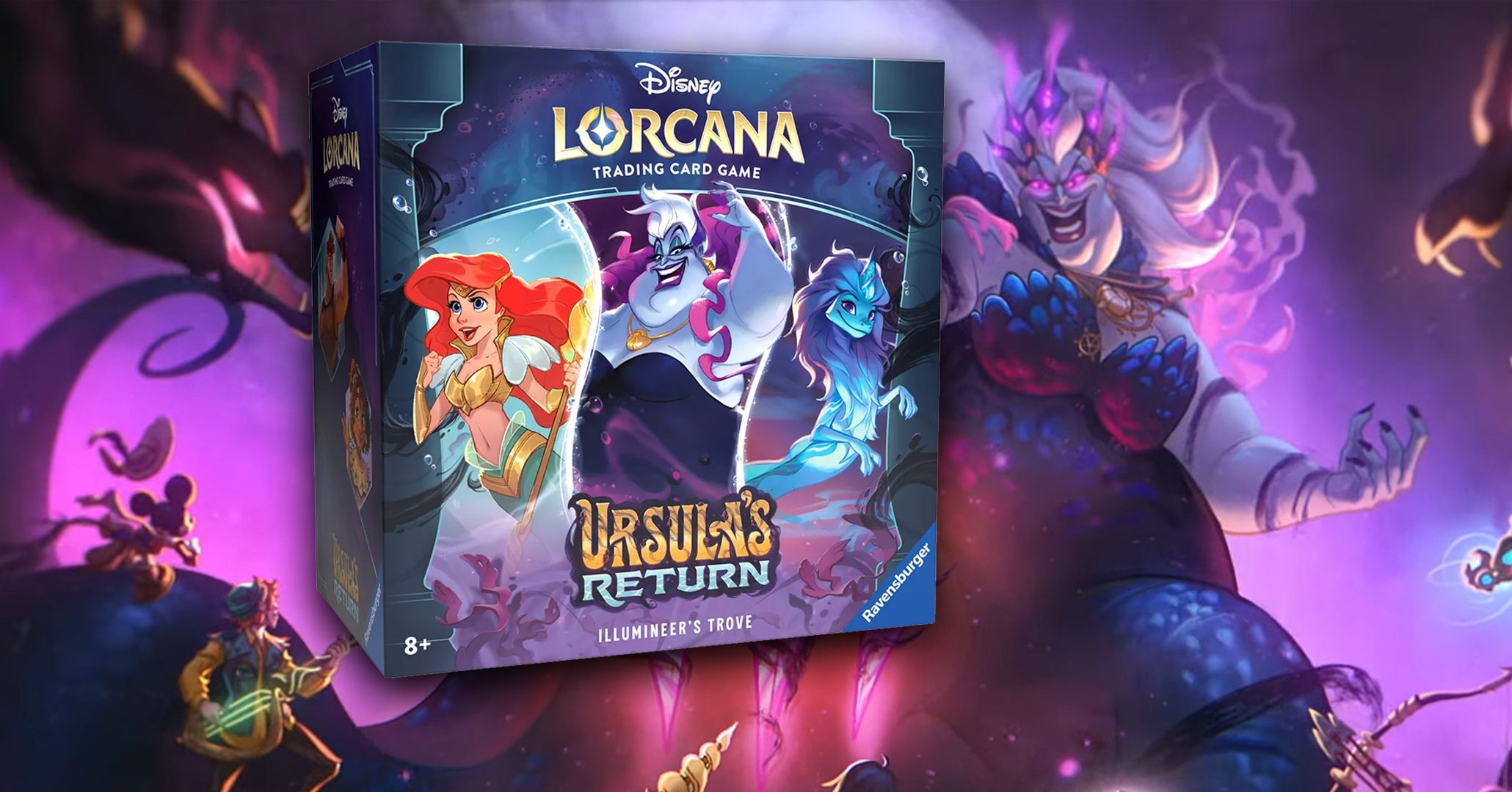 Disney Lorcana: El regreso de Úrsula El tesoro del iluminador Fecha de lanzamiento, precio y tarjetas