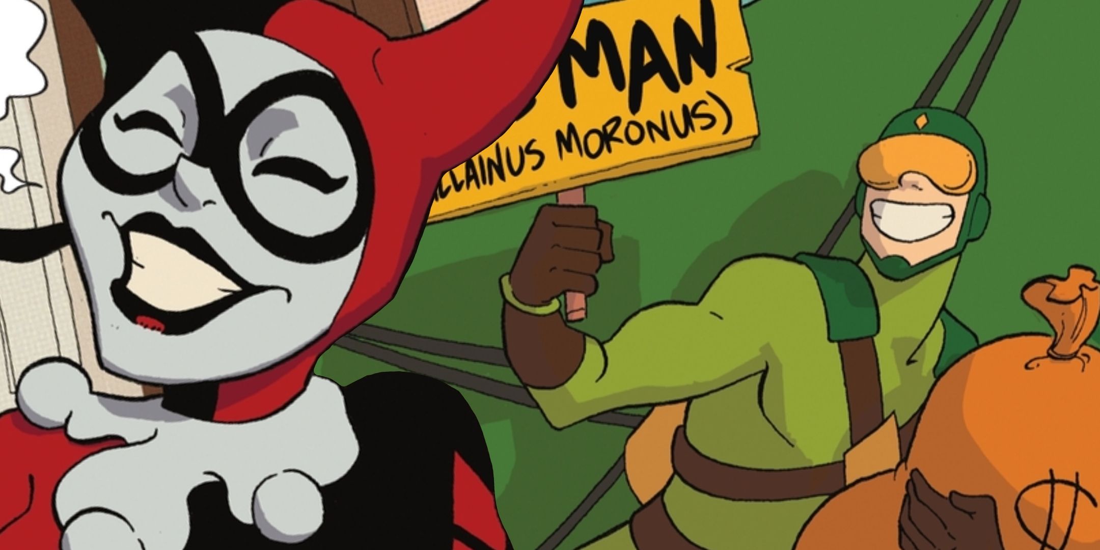 Kite Man se convierte en la némesis de Harley Quinn en un increíble tributo a Looney Tunes