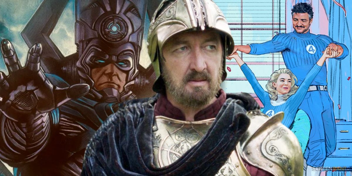 Los Cuatro Fantásticos eligen a Ralph Ineson como Galactus, el villano cósmico devorador de planetas de Marvel