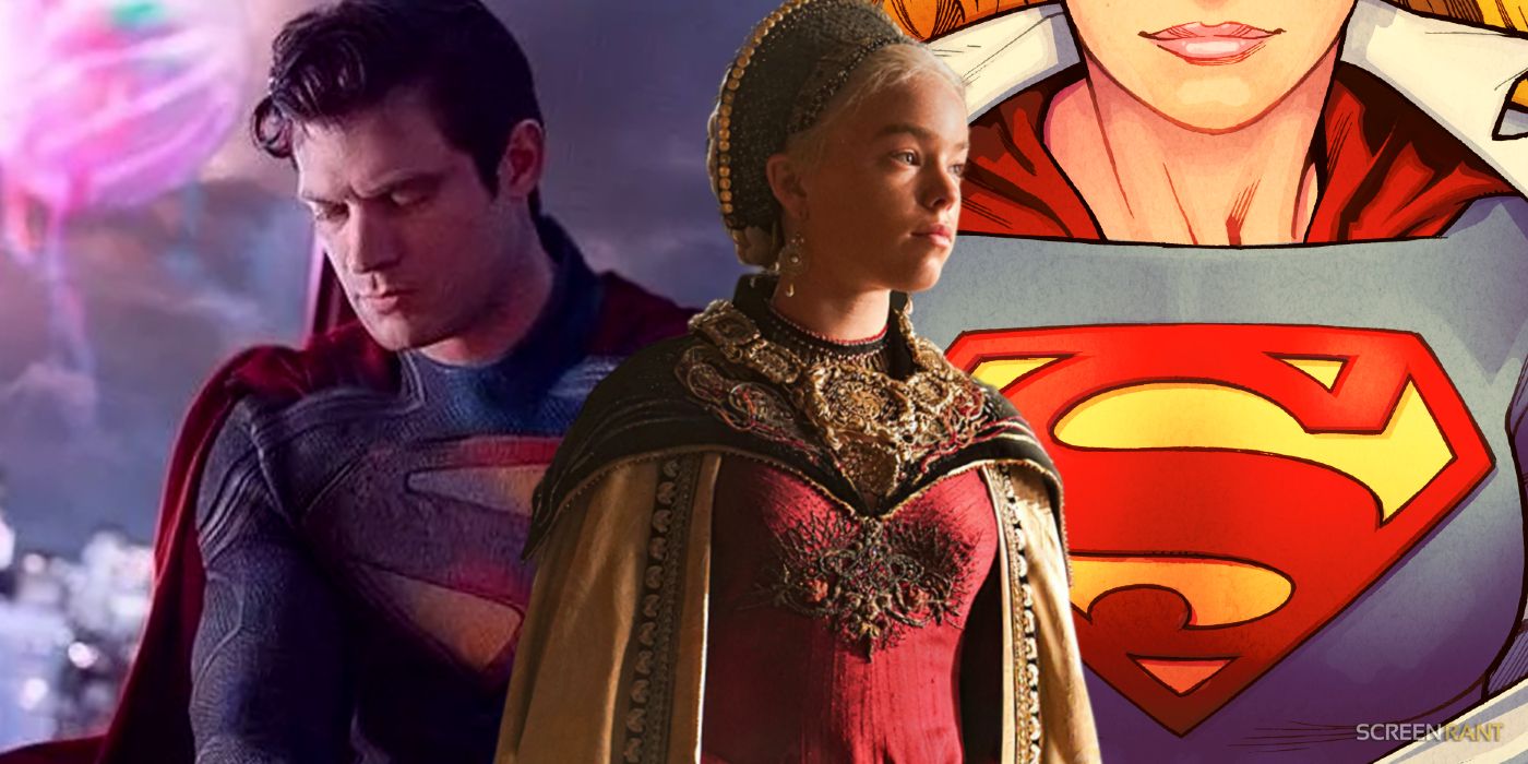 Supergirl de Milly Alcock recrea la revelación del traje de Superman de David Corenswet en un nuevo arte de DCU