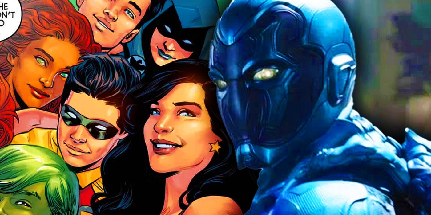 6 elecciones populares de casting de Teen Titans cobran vida en el arte del Universo DC