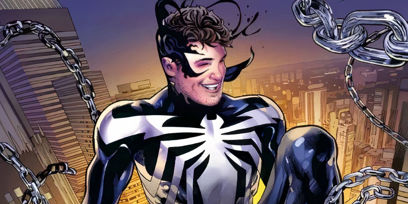 El traje negro de Spider-Man transforma sus telarañas con un nuevo diseño inspirado en SPAWN