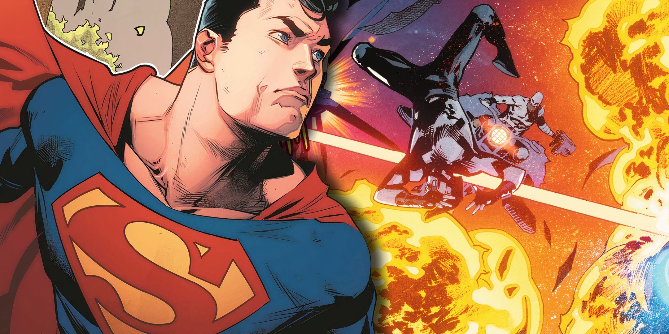 Superman vs.Space Bikers es un contendiente para mi pelea favorita de DC de 2024
