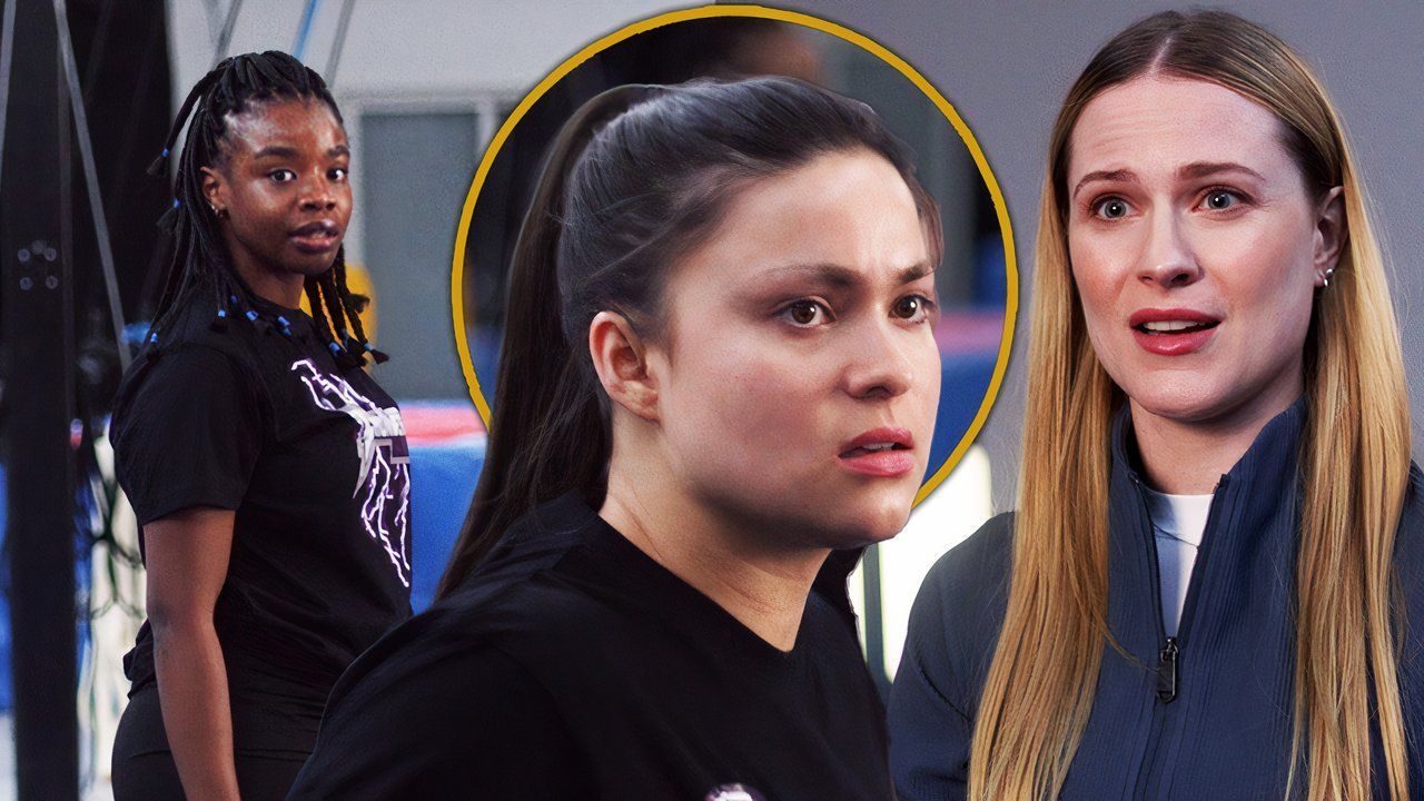 Evan Rachel Wood empuja a Devery Jacobs en un tenso clip del drama de gimnasia Backspot