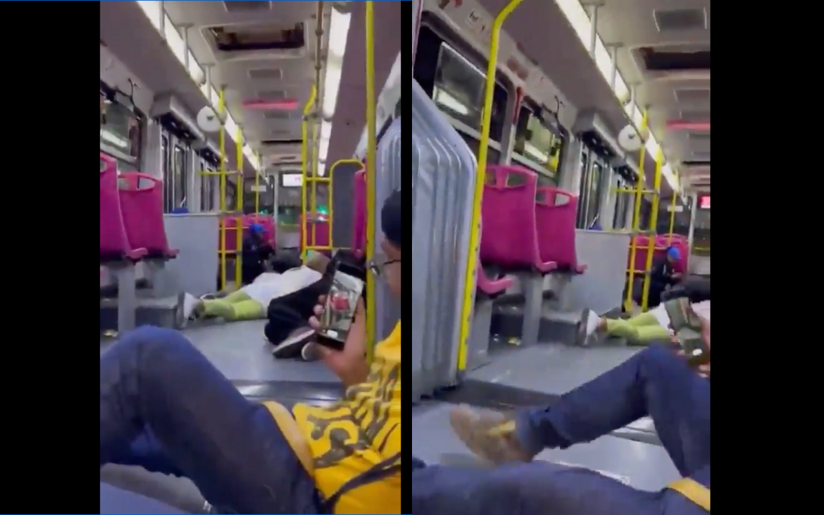 Balacera en línea 6 del Metrobús CDMX provoca terror en los pasajeros | Video