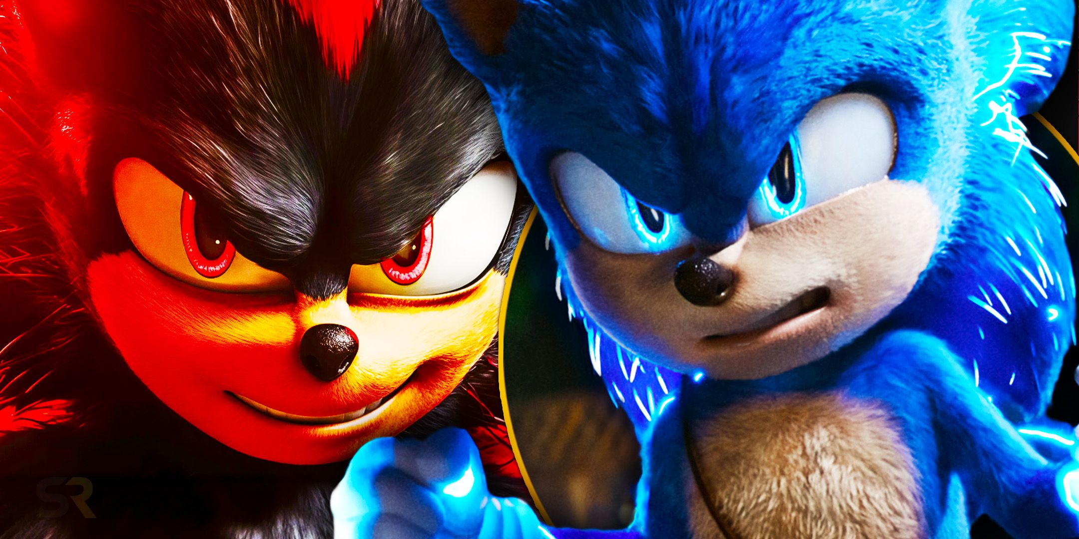 Escena de introducción de la película Sonic The Hedgehog 3 de Shadow promocionada por Ben Schwartz