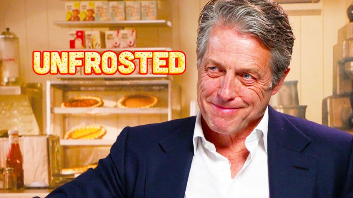 Hugh Grant sobre su interpretación del Thurl deliciosamente descontento en Unfrosted de Jerry Seinfeld