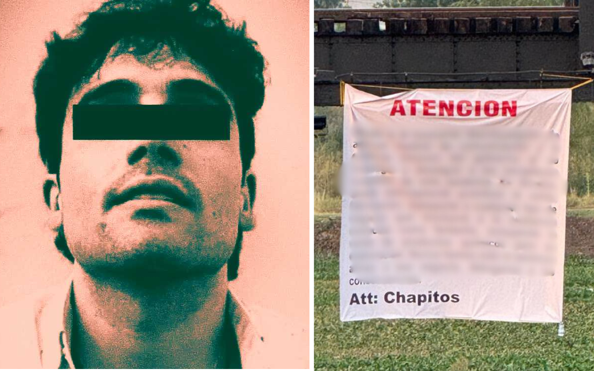 'Los Chapitos' trafican fentanilo, pero montaron 'un espectáculo público' con mantas para negarlo: DEA