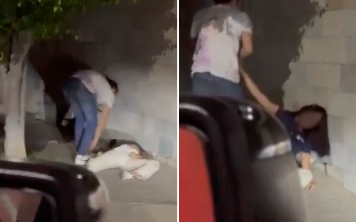 Sujeto golpea y arrastra a su novia hasta dejarla inconsciente en calles de Guanajuato