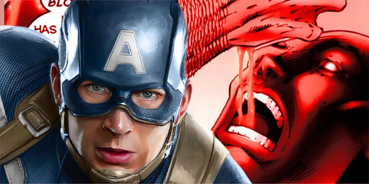 El uso más grosero que hace el Capitán América de su suero de súper soldado básicamente lo convierte en un vampiro