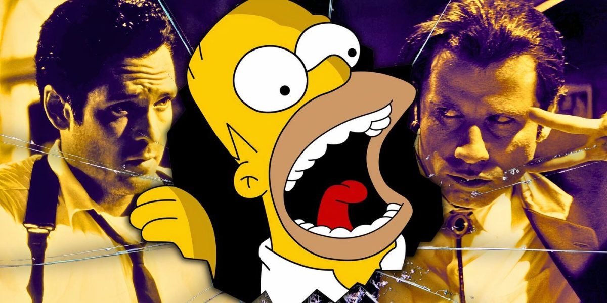 La parodia cinematográfica más subestimada de Los Simpson surgió de esta película de Quentin Tarantino de 1994