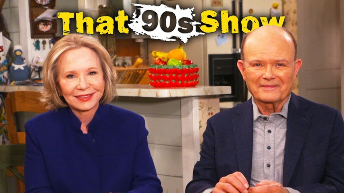 Debra Jo Rupp y Kurtwood Smith se burlan de Fun Kitty y Red Forman en la segunda temporada de That '90s Show