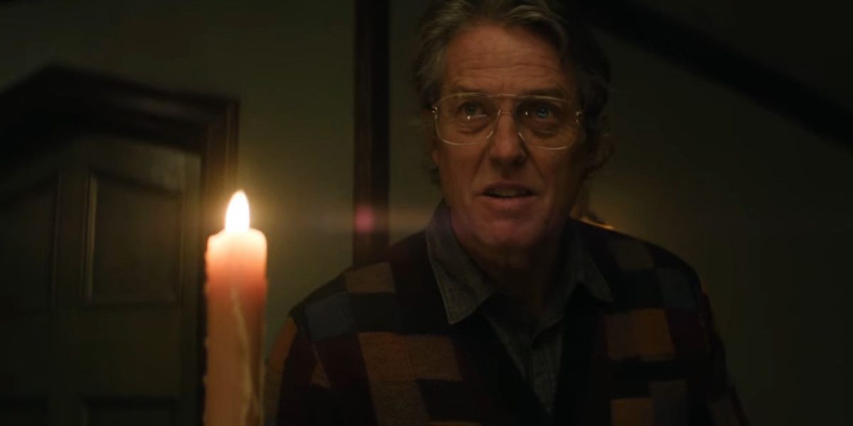 Tráiler hereje: un Hugh Grant retorcido obliga a dos mujeres a confrontar su fe en un juego mortal