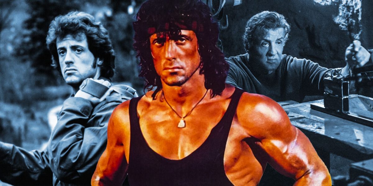 ¿Cuántos años tiene Rambo en cada película?