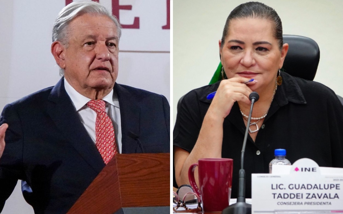 AMLO: ‘Me gustó el desempeño de la presidenta del INE’, Guadalupe Taddei
