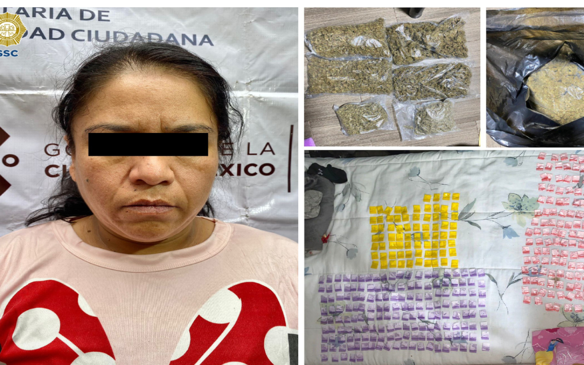 Cae lideresa de la ‘Anti-unión Tepito’; Controlaba venta de droga en Plaza Garibaldi