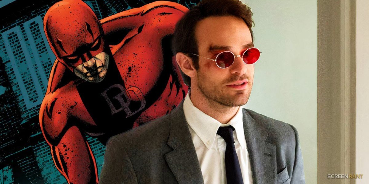 Daredevil de Charlie Cox obtiene un disfraz completamente rojo con precisión de cómic en el nuevo arte de MCU