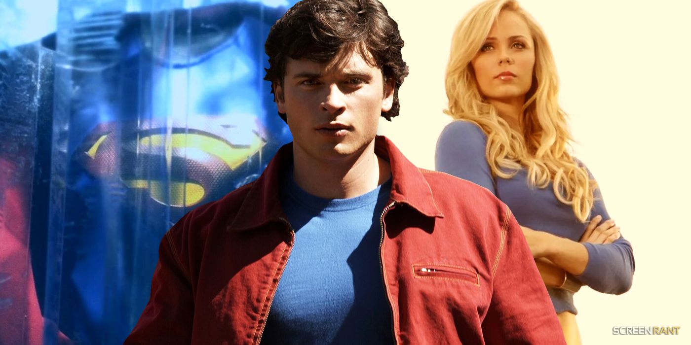 El Superman mayor de Tom Welling y la Supergirl de Laura Vandervoort obtienen trajes y capas completos en Smallville Art