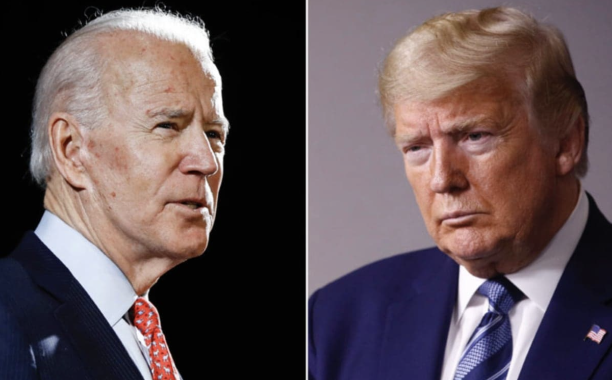 Trump y Biden se ven las caras cuatro años después en un debate a puerta cerrada y con estricto turno de palabra