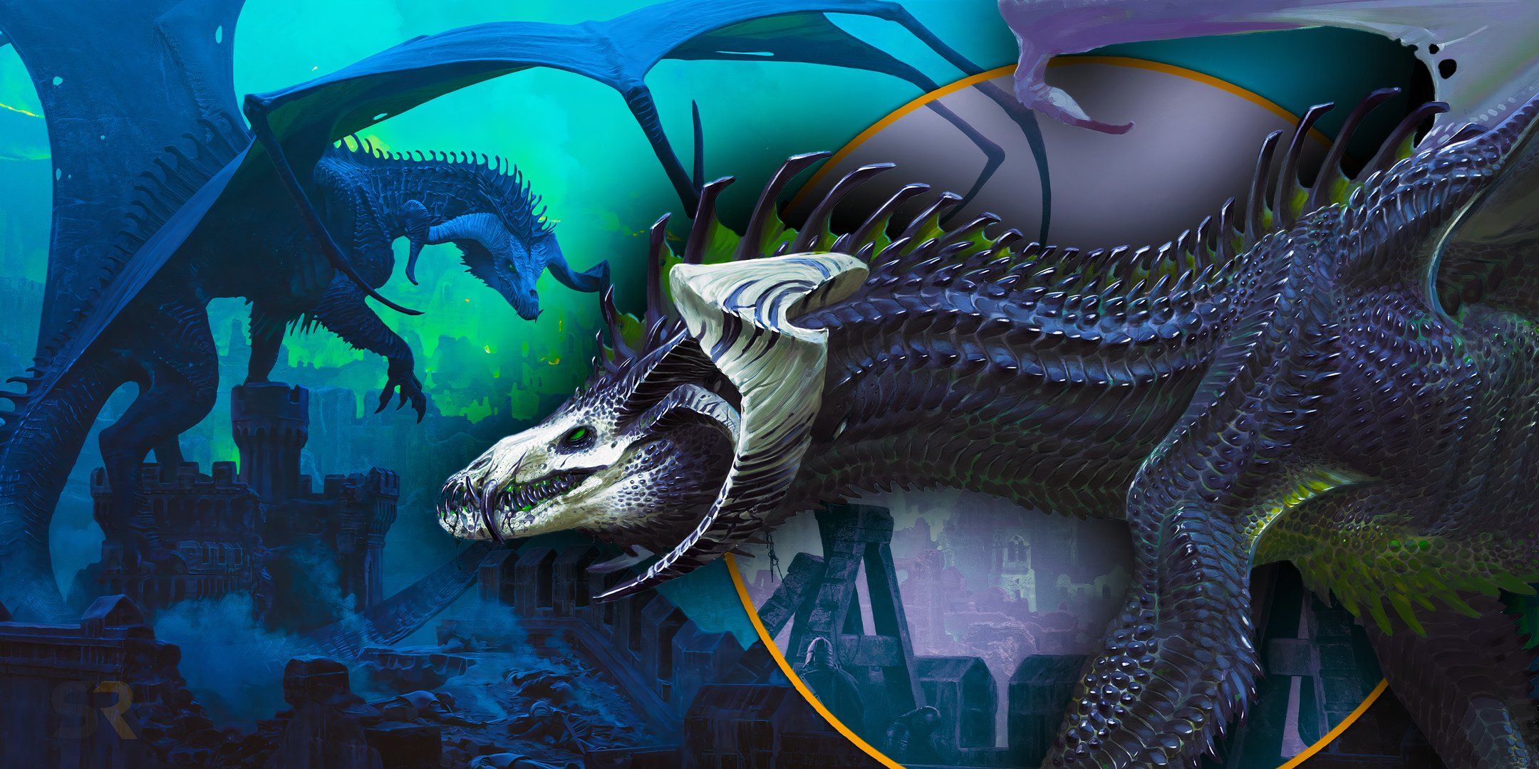Josh Herman revela sorprendentes influencias para el nuevo diseño del Dragón Negro en los libros de reglas básicos de Dungeons & Dragons de 2024