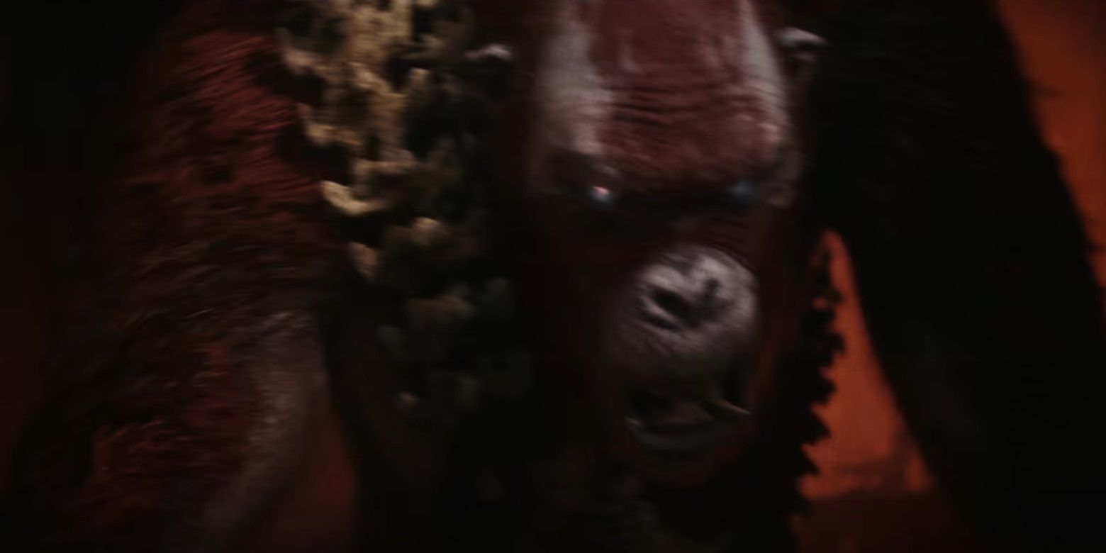 El Rey Cicatriz se ve furioso en Godzilla x Kong